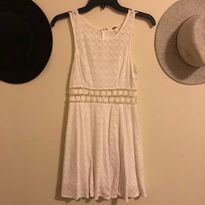 Free People daisy waist dress in ivory XS/0
